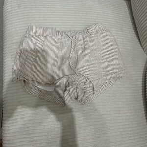 Striped Gray Women's Shorts